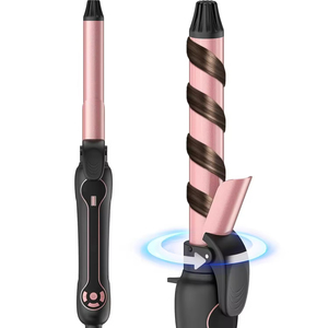 Fer à boucler professionnel chauffant portable Air Spin Curl pour tous types de cheveux, baguette de bouclage automatique rotative de 25 mm - Product Image 1