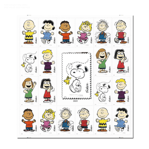 Etiquetas de Sellos Postales de Alta Seguridad de EE. UU. con Diseño de Cultura Permanente, para Colección Únicamente - Product Image 1