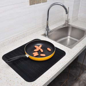 Tappetino per l'asciugatura dei piatti in Silicone resistente di grandi dimensioni e resistenti al calore tovagliette per tovagliette per asciugatura da cucina a casa - Product Image 4
