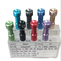 Kit de tournevis mécanique en acier 8 pièces pour fournitures dentaires de laboratoire dentaire pour pilier d'implant et services d'usinage