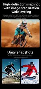 Lentes Inteligentes con IA L805 de 4GB, Cámara POV de 8MP, Chatgpt, Grabación de Video ENC, Lentes de Sol para Ciclismo al Aire Libre, Control Táctil por Aplicación - Product Image 5