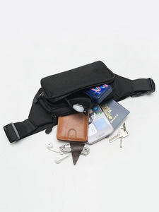 Custom Logo Fanny Pack Belt Bag <b>Large</b>-Capacity Waist Bag Multi-Functional Waterproof Trendy Single-Shoulder Crossbody Bag - Product Image 6