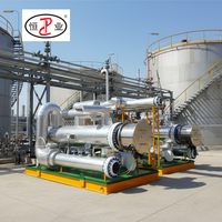 Calentador Eléctrico de Circulación de Aceite Crudo de Alta Precisión y Acero Inoxidable Hengye, en Plataforma Móvil, para Reducción de Viscosidad