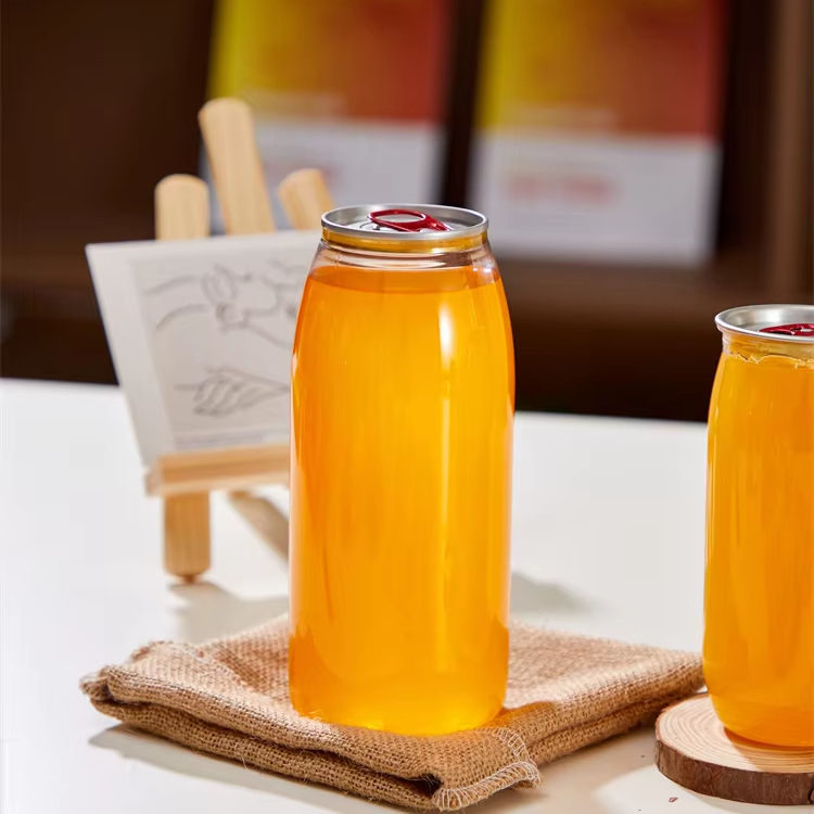 PET Plastic Cans with Logo and