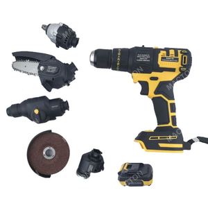 Outils multifonctionnels sans fil : perceuse sans fil, meuleuse d'angle, tronçonneuse, marteau perforateur, clé à chocs - Product Image 1