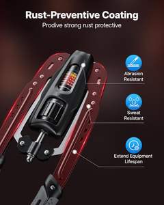 Appareil d'exercice pour les bras Merach <span class=keywords><strong>Twister</strong></span>, acier allié, 22-440 lb, réglable hydrauliquement, extenseur de poitrine à domicile, entraînement musculaire des épaules, remise en forme - Product Image 6