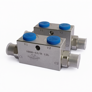Válvula de Retención Hidráulica de Doble Bloqueo VRDD-G1/4-12L G3/8-12L de Acero al Carbono para Sistemas Hidráulicos - Product Image 2