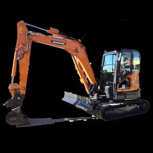 Mini-excavatrice Doosan DX63 d'occasion 5 tonnes 6 tonnes, d'origine coréenne, modèles DX55 DX60 DH60 DH55, en promotion, moteur Doosan certifié CE - Product Image 3