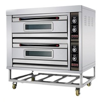 Four à sole commercial électrique et à gaz avec minuteur pour boulangerie, restaurant, maison, cuisson du pain, des pizzas et des gâteaux - Offre Spéciale