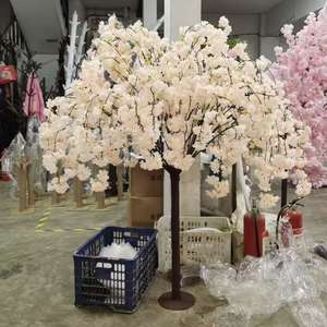 Décorations pour événements de mariage, arbre de table, cerisier artificiel blanc, rose, rouge, arbre de cerisier d'intérieur et d'extérieur, arbre de cerisier de 4 pieds - Product Image 5