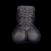 OEM Vente en gros GEEBA Monster Masturbateur masculin à double canal, modèle Orc Démon Fantaisie, avec orifice anal et vagin de poche demi-corps, Dropshipping