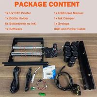 Imprimante Jet d'Encre SIHAO A3 A4 DTF UV LED, Résolution 5760x1440dpi, USB Connectée, Nouvelle pour Bouteilles Rotatives, Papier, Coques de Téléphone, PVC UV