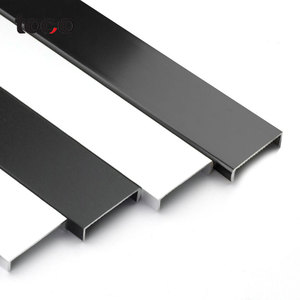 Toco-cubierta <span class=keywords><strong>de</strong></span> mesa <span class=keywords><strong>de</strong></span> aluminio, protectores <span class=keywords><strong>de</strong></span> canal embellecedores, <span class=keywords><strong>perfil</strong></span> en forma <span class=keywords><strong>de</strong></span> madera contrachapada Flexible, borde moldeado en U - Product Image 4
