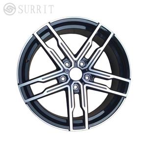 Jantes en alliage compatibles avec 3 Series 5 Series 1 Series E90 Z4 17 18 Inch Alloy Wheels OEM Upgrade PCD 112 5 Spoke Black Silver - Product Image 1