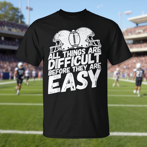 Camiseta de Fútbol de Manga Corta con Cuello Redondo, Unisex, para Adultos, para el Día del Partido, Diseño con Frases, Impresión en Serigrafía - Product Image 3