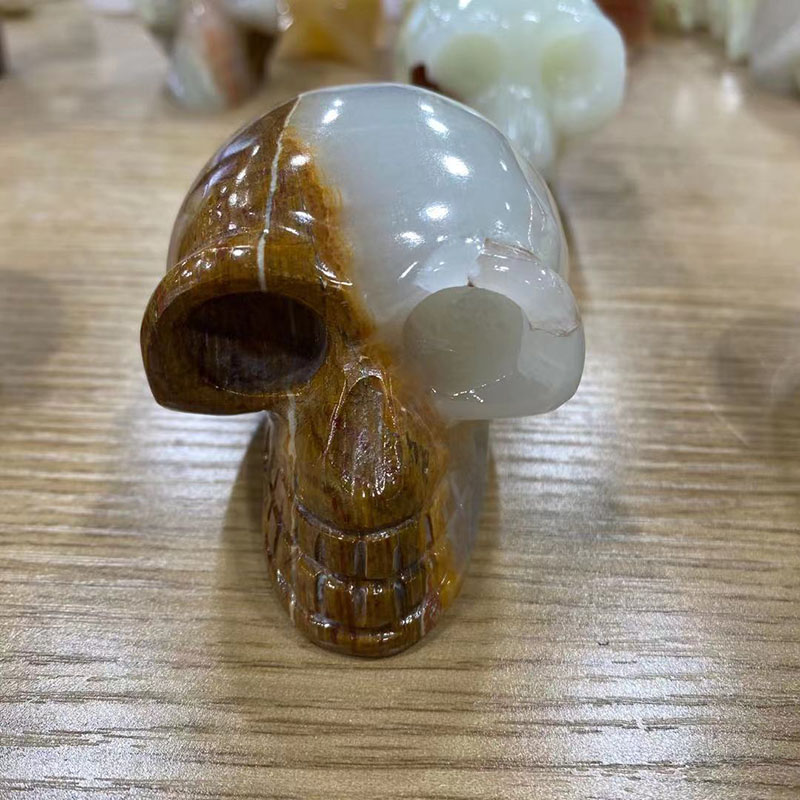 Высококачественные лечебные хрустальные камни ручной работы, резьбы, афганистанские нефритовые черепа в подарок