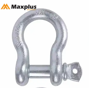 Heavy Industry European Type Drop Forged ISO9001 Certified <b>Bow</b> G80 Wide <b>Body</b> Carbon Steel Shackle Bolt Safety Pin Ss316 D-shackl - Product Image 2