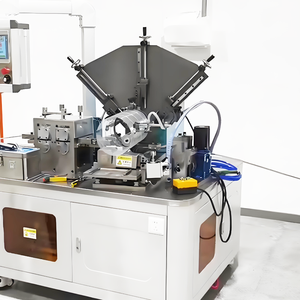 Máquina automática de laminación de tubos centrales de malla de diamante metálico para filtro de polvo componente de núcleo de motor filtro de aceite <span class=keywords><strong>Santer</strong></span> Pipe Metal - Product Image 2