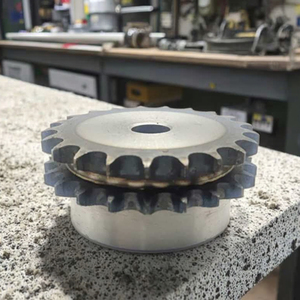 Bánh Xích Đôi 45 thép 3m 06B với răng Xích 06b-2 10/11/12/13 đến 40 răng - Product Image 6