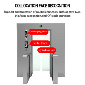 Millimeter Wave Full Body Scanning <strong>Flap</strong> <strong>Barrier</strong> For Border Control And Customs - Product Image 2