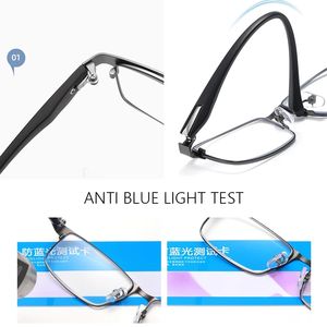 Los hombres de negocios <span class=keywords><strong>gafas</strong></span> de lectura completa de acero inoxidable la <span class=keywords><strong>presbicia</strong></span> <span class=keywords><strong>gafas</strong></span> para <span class=keywords><strong>hombre</strong></span> + 1,0, 1,5, 2,0, 3,0, 3,5, 4,0 - Product Image 4