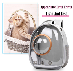 Mochila Transparente para Mascotas con Diseño de Cápsula Espacial, PVC, Vista Panorámica, Transpirable, Gran Capacidad - Product Image 5