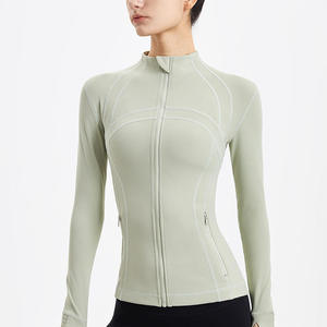 Novedad 2025: Tops y Chaquetas Deportivos de Yoga para Mujer, Ajustados, Delgados, de Alta Calidad, Venta al por Mayor, con Característica Sin Costuras - Product Image 4