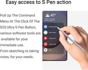 Punta di Ricambio per Stilo S Pen ad Alta Sensibilità all'Ingrosso per <span class=keywords><strong>Samsung</strong></span> <span class=keywords><strong>Galaxy</strong></span> S25 Ultra <span class=keywords><strong>con</strong></span> 5 Punte di Ricambio - Product Image 3