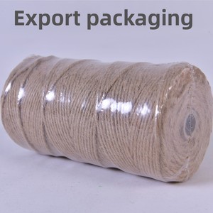 <span class=keywords><strong>Corde</strong></span> tressée artisanale en jute et <span class=keywords><strong>sisal</strong></span> pour l'artisanat, l'emballage, la décoration, le cerclage, le tressage de l'arbre à chat et les étiquettes d'emballage - Product Image 3