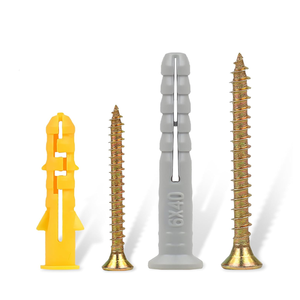 Kit d'assortiment d'ancres et de vis pour mur sec en plastique de qualité supérieure en acier inoxydable 304/316 personnalisé - Product Image 1