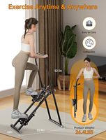 Appareil de fitness multifonction RS pour l'escalade intérieure, simulateur de marche d'escalier, machine d'escalade domestique, équipement de fitness pour la maison