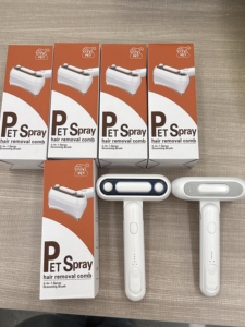 Nouvelle Conception Produit Tendance 2026 Brosse à Poils pour Animaux Anti-Statique, Anti-Chute, Anti-Éclatement, Auto-Nettoyante, Élimine les Poils Volants - Product Image 1