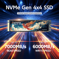 قرص صلب داخلي Glorimemo PCIe 4.0 بسعات 512 جيجابايت/1 تيرابايت/2 تيرابايت/4 تيرابايت NVMe M.2 SSD لأجهزة PS5 والكمبيوتر المحمول، جديد بالجملة