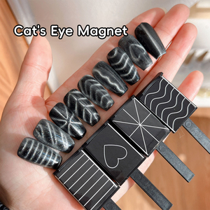 Nail Art Bandes Rectangulaires <span class=keywords><strong>Aimant</strong></span> Œil de Chat Multi-Fonction Bâton Magnétique Forte Outil pour Ongles pour <span class=keywords><strong>Vernis</strong></span> Gel Oeil de Chat - Product Image 2