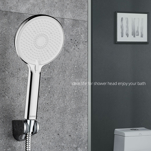 <span class=keywords><strong>Soffione</strong></span> doccia ad alta pressione con 5 getti, <span class=keywords><strong>soffione</strong></span> doccia potente con <span class=keywords><strong>risparmio</strong></span> <span class=keywords><strong>idrico</strong></span>, <span class=keywords><strong>soffione</strong></span> doccia manuale cromato - Product Image 5