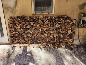 Porta Legna da Esterno Resistente 8FT con Attrezzi <span class=keywords><strong>per</strong></span> Caminetto, Accessori <span class=keywords><strong>per</strong></span> Conservazione Legna <span class=keywords><strong>per</strong></span> Set Caminetto Domestico - Product Image 6