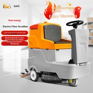 <b>Cleaning</b> Equipment Washing Truck Industrial Washing Truck Vacuum-Mopping Integrated Multifunctional Washing <b>Machine</b> Scrubbing - Product Image 1