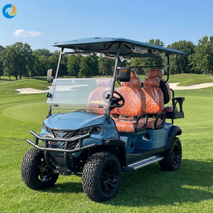 Carrito de Golf Eléctrico Robetaa de 6 Plazas y 48V con Certificación CE, Precios Personalizados en China, Carrito de Golf Eléctrico Todoterreno - Product Image 1