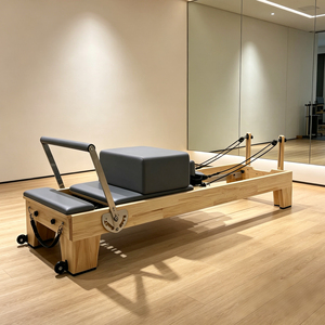 <span class=keywords><strong>Reformer</strong></span> de <span class=keywords><strong>Pilates</strong></span> de Madera de Roble y Arce de Alta Calidad, Equipo de Gimnasio y Fitness, <span class=keywords><strong>Reformer</strong></span> de <span class=keywords><strong>Pilates</strong></span> de Grado Profesional, <span class=keywords><strong>Reformer</strong></span> Premium de Roble - Product Image 1