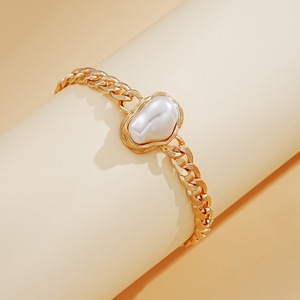 Set de Joyería de Moda Coreana de Lujo de Diseñador Nuevo para Mujer con Collar de Perlas Bañado en Oro y Diamantes para Ti - Product Image 3