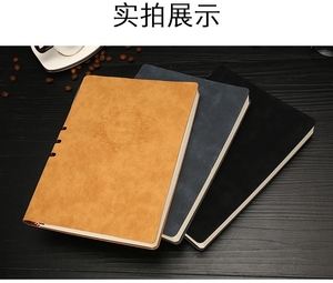 Bán Buôn Khuyến Mãi Giá Rẻ Tùy Chỉnh Pu Da A5 Máy Tính Xách Tay Thời Trang Pu Da Nhật Ký - Product Image 6