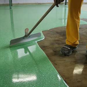 Revêtement de sol en résine époxy auto-nivelant à haute résistance aux rayures, couleurs sable, pour sols industriels intérieurs et extérieurs - Product Image 4