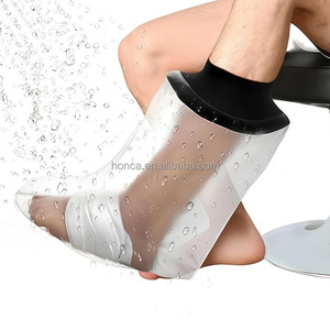Protège-plâtre imperméable personnalisé pour fractures/entorses de la jambe courte, couvre-plâtre pour adultes, protection de bandage pour blessures - Product Image 2
