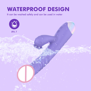 Vibrador de Conejo con Succión de Clítoris Totalmente Automático, Sensación Realista, 20 Frecuencias, Resistente al Agua, Recargable por USB, Ecológico - Product Image 4