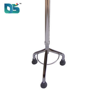 Vente chaude de meubles de thérapie de réadaptation médicale Base de placage chromé en acier <span class=keywords><strong>Canne</strong></span> de marche de <span class=keywords><strong>trois</strong></span> <span class=keywords><strong>pieds</strong></span> pour les personnes âgées - Product Image 6