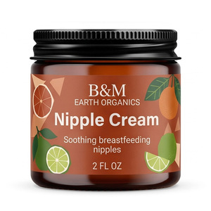 Beurre pour les mamelons pur végétalien, fabricant ODM, au beurre de karité et calendula, sûr pour la grossesse, soulagement des peaux gercées - Product Image 4