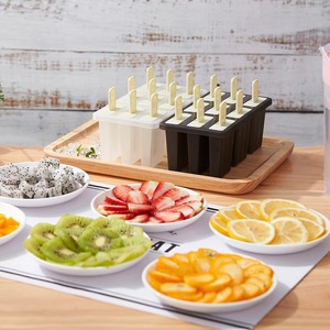 Molde para helados DIY, paquete de 9, vertical, fácil de desmoldar, para uso doméstico, para hacer paletas de verano, apto para congelador y lavavajillas - Product Image 3