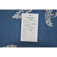 BLUE PHOENIX Europe Gewebte Einfarbige Charakteristische Häkelblumen-Bouquet-Decke 70% Wolle 30% Viskose OEKO-TEX Zertifiziert Langlebig Modisch