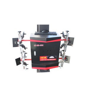 Máquina de Alineación de Ruedas 3D CHENTUO con Pantalla LED, 250W de Potencia, Diseño de Marco Rojo para Uso en Talleres Automotrices - Product Image 6