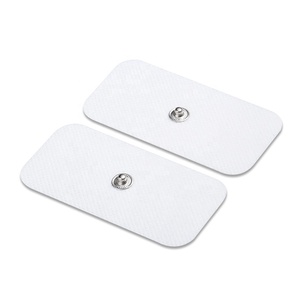 Elettrodi Adesivi 4x8cm con Clip per Apparecchiature di Fisioterapia TENS/EMS - Product Image 6